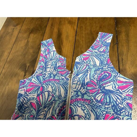 Lilly Pulitzer x Target 20th Anniversary Dress Women's Size 8 My Fans Paisley - Picture 9 of 12